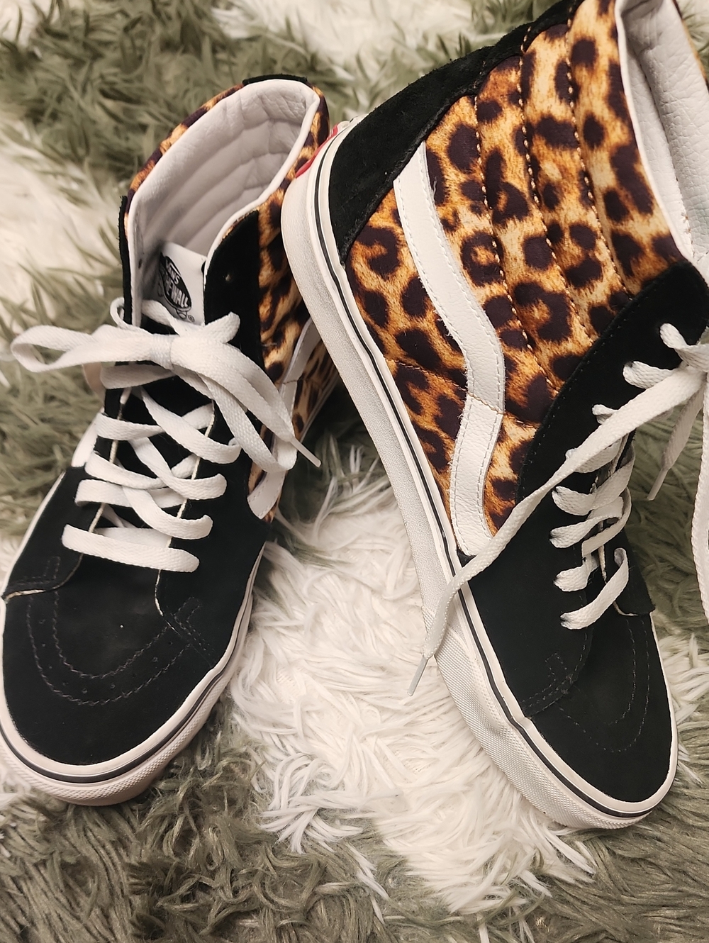 Vans Hi-top Leopard Print